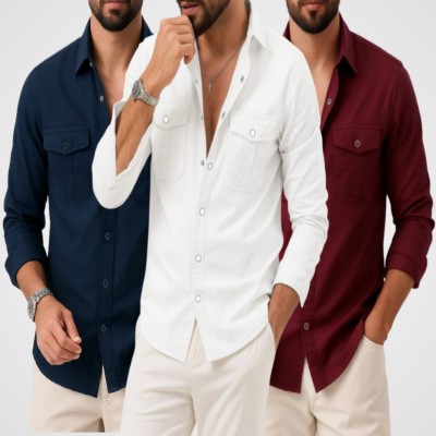 TIP BOTON  SHIRT 03 PCS