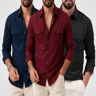 TIP BOTON  SHIRT 03 PCS