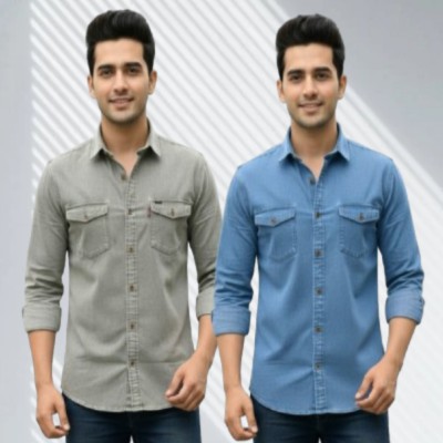 DENIM 2 POKET SHIRT