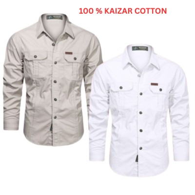 PANEL LONG SELEEVE SHIRT 02 PCS