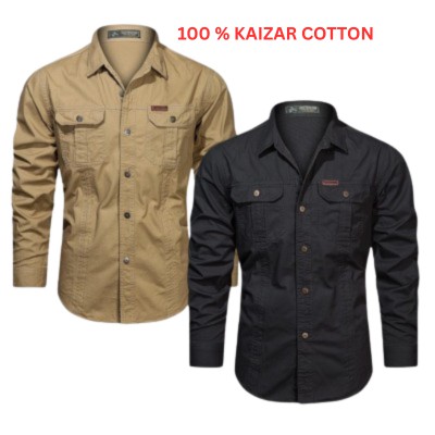 PANEL LONG SELEEVE SHIRT 02 PCS