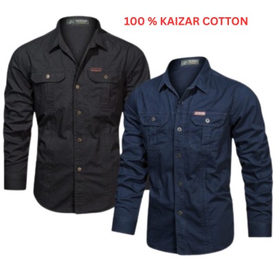 PANEL LONG SELEEVE SHIRT 02 PCS