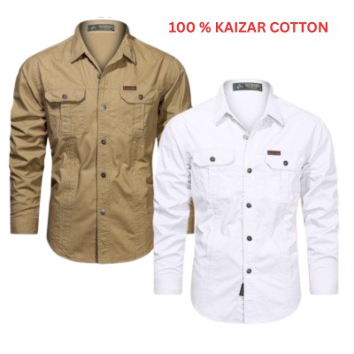 PANEL LONG SELEEVE SHIRT 02 PCS