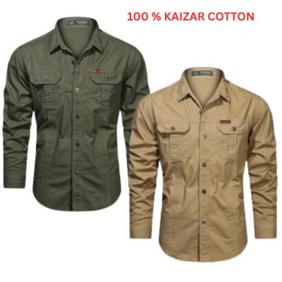 PANEL LONG SELEEVE SHIRT 02 PCS