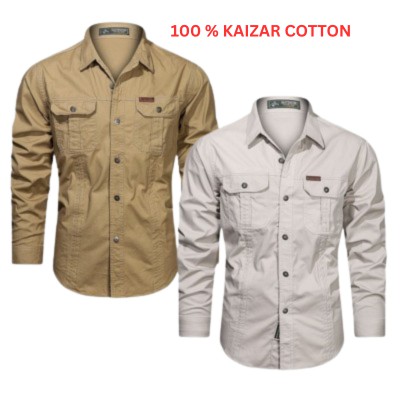 PANEL LONG SELEEVE SHIRT 02 PCS