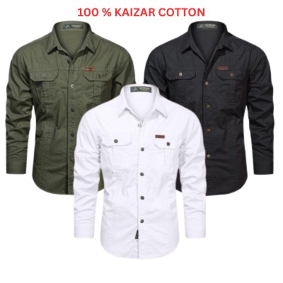 PANEL LONG SELEEVE SHIRT 03 PCS