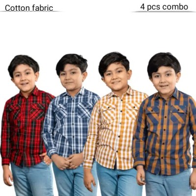 CHECK SHIRT 4 pcs
