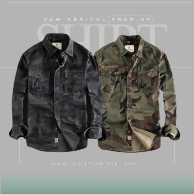 Premium Quality Army Double Poket Shirt