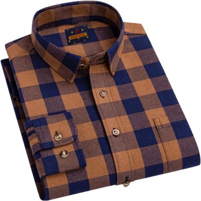 premium cotton check shirt