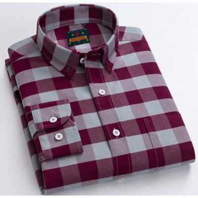premium cotton check shirt