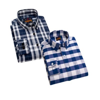 premium cotton check shirt 2