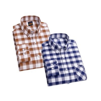 premium cotton check shirt 2