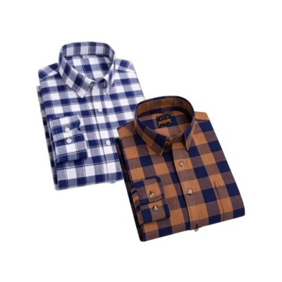 premium cotton check shirt 2