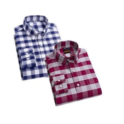 premium cotton check shirt 2