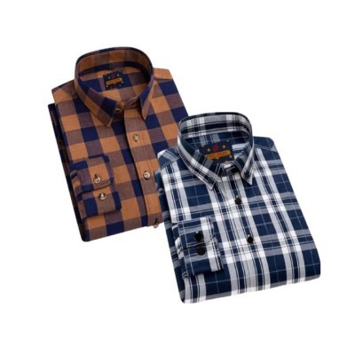 premium cotton check shirt 2