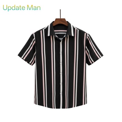Linen Cotton Half Shirt For Men