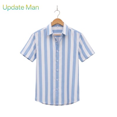 Linen Cotton Half Shirt For Men