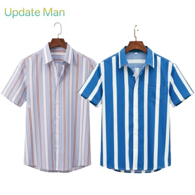 Linen Cotton Half Shirt For Men