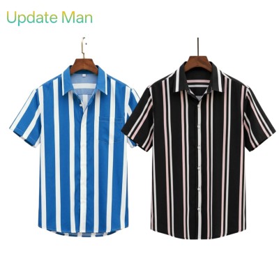 Linen Cotton Half Shirt For Men