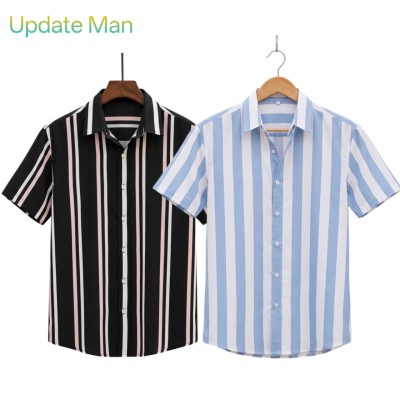 Linen Cotton Half Shirt For Men
