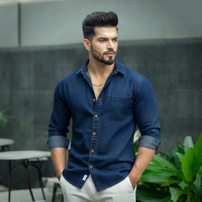 DENIM 01 POKET SHIRT