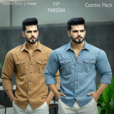 DENIM 2 POKET SHIRT