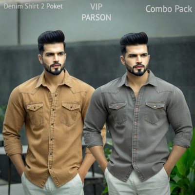DENIM 2 POKET SHIRT
