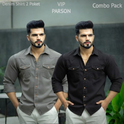 DENIM 2 POKET SHIRT