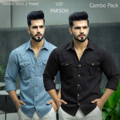 DENIM 2 POKET SHIRT