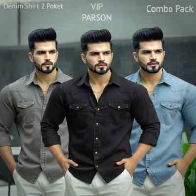 DENIM 2 POKET SHIRT