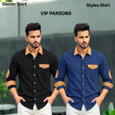 STYLES DENIM 1 POKET SHIRT