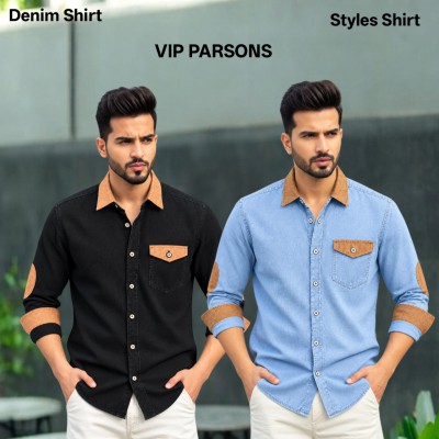 STYLES DENIM 1 POKET SHIRT