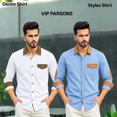 STYLES DENIM 1 POKET SHIRT