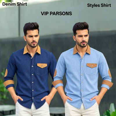 STYLES DENIM 1 POKET SHIRT