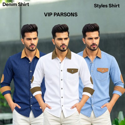 STYLES DENIM 1 POKET SHIRT