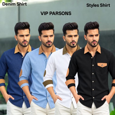STYLES DENIM 1 POKET SHIRT