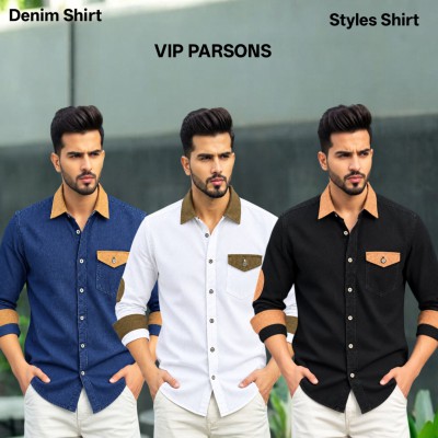 STYLES DENIM 1 POKET SHIRT